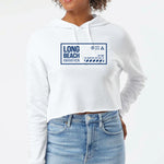 Crop Hoodie, Long Beach