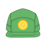 Shamrock Run Performance Hat, Full Green