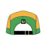 Shamrock Run Performance Hat, Gold Top/Green Front