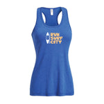 Surf City Marathon Women's Tank, Blue