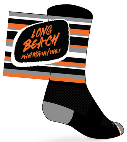 Long Beach Socks: Black